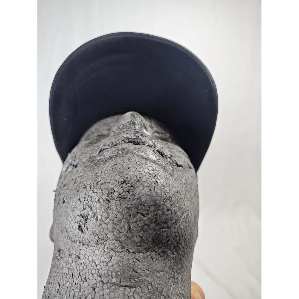 Under Armour Golf Black Visor UA Spell Out Script Logo Tennis Cap Hat OSFA Flex